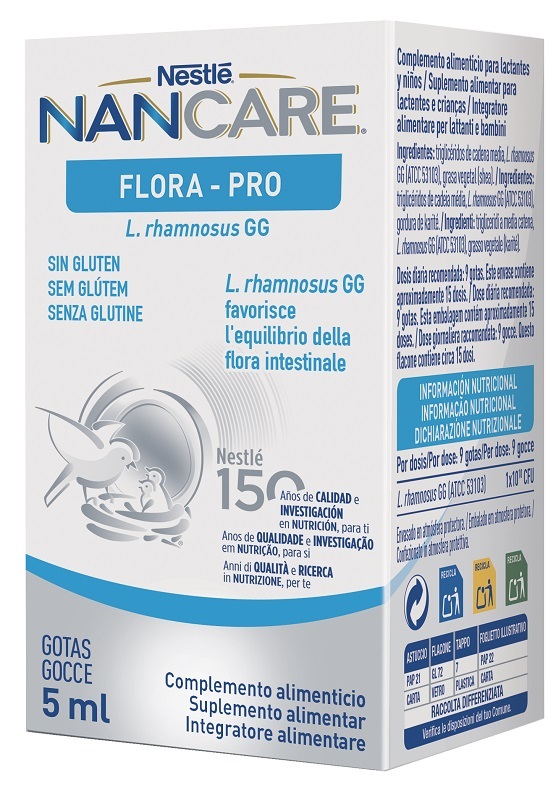 NANCARE FLORA PRO GOCCE 5 ML - goldeneffe.it