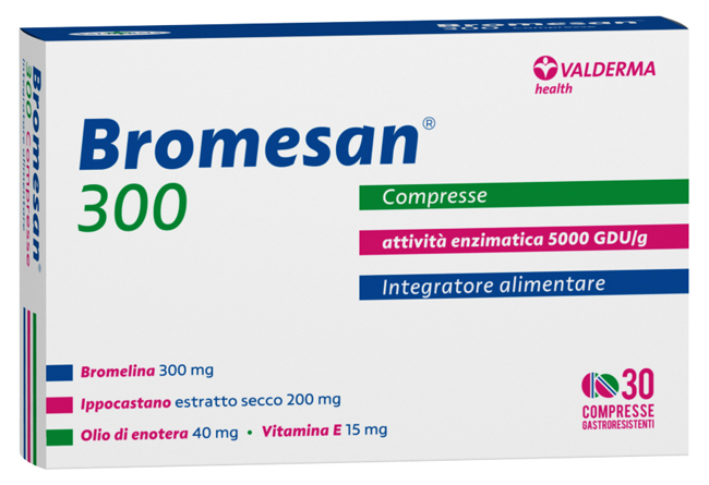 BROMESAN 300 30 COMPRESSE GASTRORESISTENTI - goldeneffe.it
