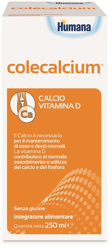 HUMANA COLECALCIUM 250 ML - goldeneffe.it