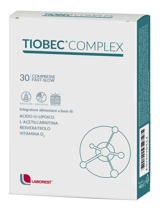 TIOBEC COMPLEX 30 COMPRESSE FAST SLOW - goldeneffe.it