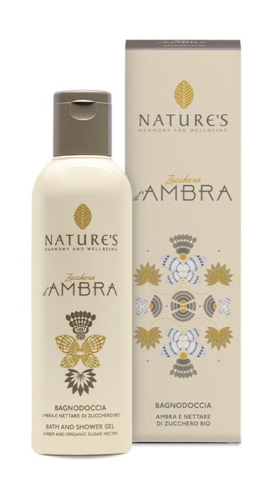 NATURE'S ZUCCHERO AMBRA BAGNO DOCCIA 200 ML - goldeneffe.it