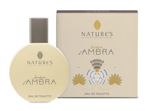 NATURE'S ZUCCHERO AMBRA EAU DE TOILETTE 50 ML - goldeneffe.it