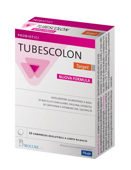 TUBESCOLON TARGET 30 COMPRESSE NUOVA FORMULA - goldeneffe.it