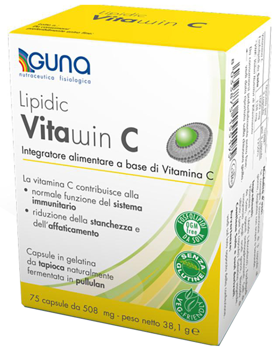 LIPIDIC VITAWIN C - VITAMINA C 75 CAPSULE - goldeneffe.it