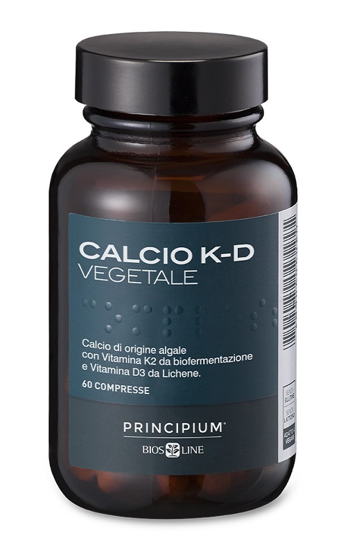 PRINCIPIUM CALCIO K D VEGETALE 60 COMPRESSE - goldeneffe.it
