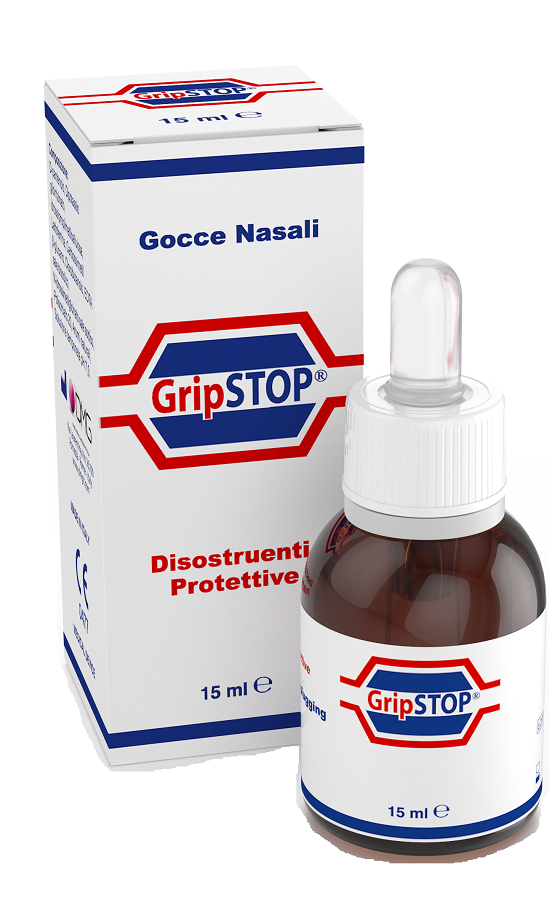GOCCE NASALI GRIP STOP 15 ML - goldeneffe.it
