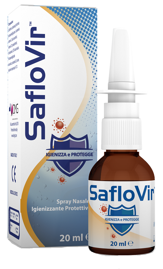 SAFLOVIR SPRAY NASALE IGIENIZZANTE PROTETTIVO 20 ML - goldeneffe.it