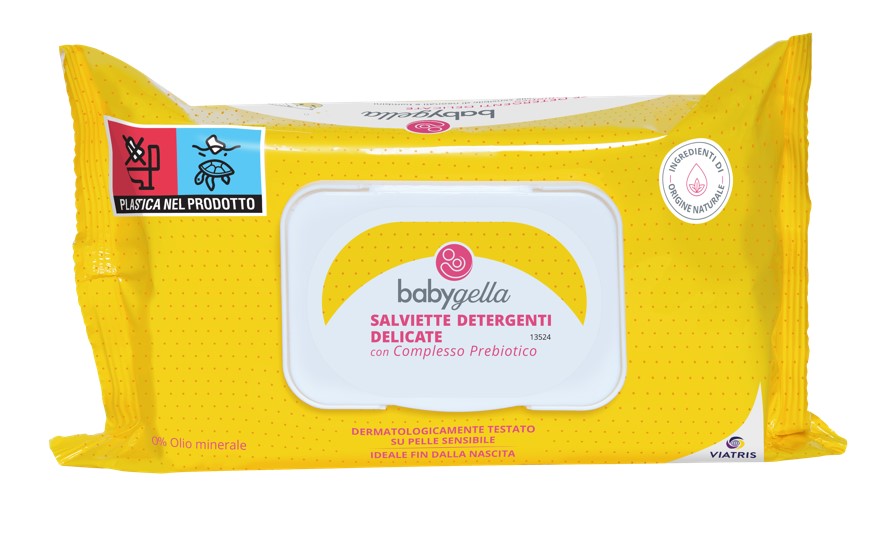 BABYGELLA PREBIOTIC SALVIETTINE 72 PEZZI - goldeneffe.it