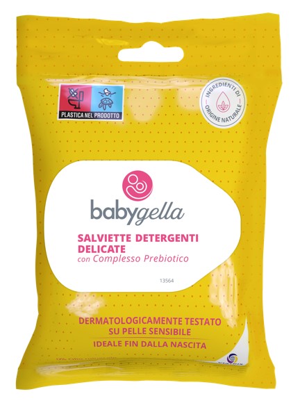 BABYGELLA PREBIOTIC SALVIETTINE 15 PEZZI - goldeneffe.it