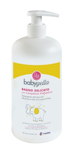 BABYGELLA PREBIOTIC BAGNO DELICATO 500 ML - goldeneffe.it