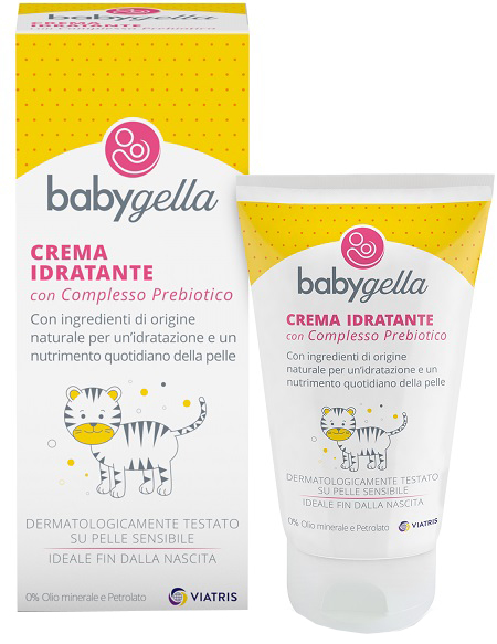 BABYGELLA PREBIOTIC CREMA IDRATANTE CORPO 100 ML - goldeneffe.it