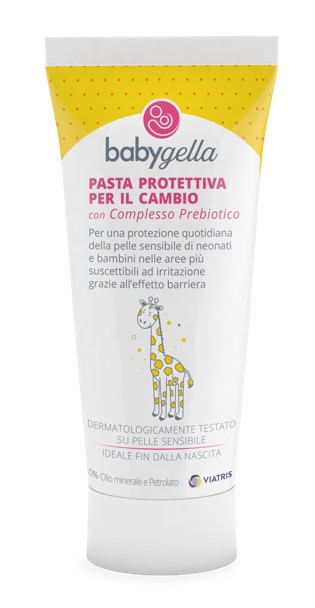 BABYGELLA PREBIOTIC PASTA PROTETTIVA 100 ML - goldeneffe.it