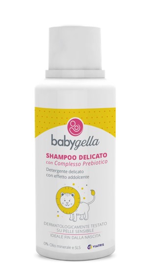 BABYGELLA PREBIOTIC SHAMPOO DELICATO 250 ML - goldeneffe.it