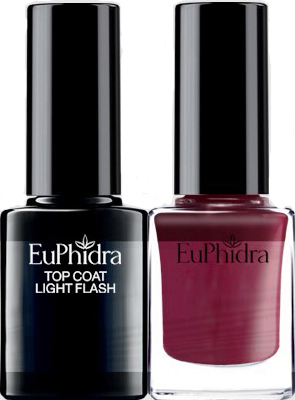EUPHIDRA SMALTO SEMIPERM+TOP COAT LIGHT PROTETTIVO SP01 10 ML - goldeneffe.it