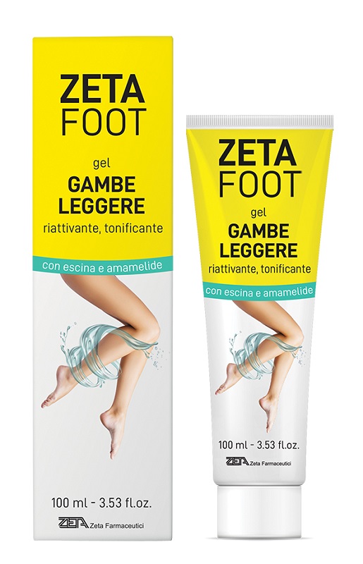 ZETAFOOT GEL GAMBE LEGGERE 100 ML - goldeneffe.it