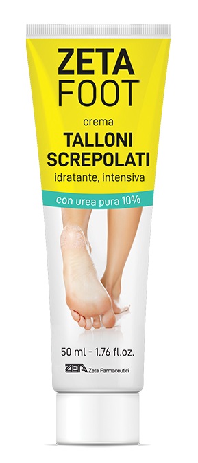 ZETAFOOT CREMA TALLONI SCREPOLATI 50 ML - goldeneffe.it