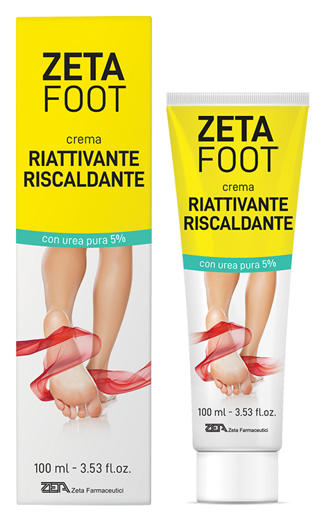 ZETAFOOT CREMA RIATTIVA RISCALDANTE 100 ML - goldeneffe.it