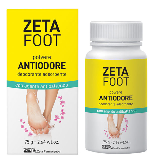 ZETAFOOT POLVERE ANTIODORE 75 G - goldeneffe.it