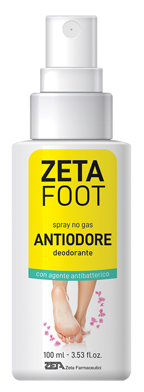 ZETAFOOT SPRAY ANTIODORE 100 ML - goldeneffe.it