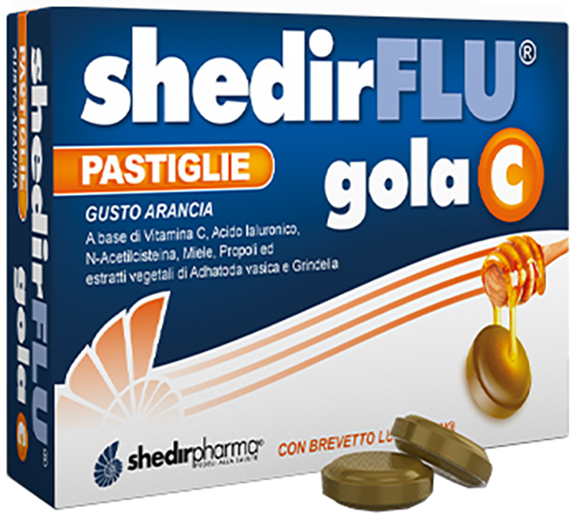 SHEDIRFLU GOLA C ARANCIA 36 PASTIGLIE - goldeneffe.it