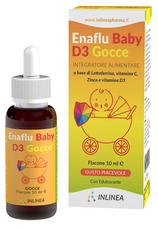 ENAFLU BABY D3 GOCCE 10 ML - goldeneffe.it