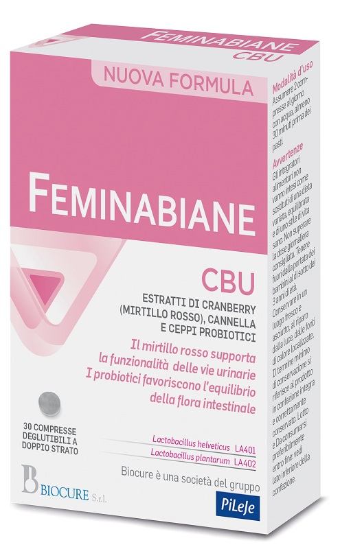 FEMINABIANE CBU 30 COMPRESSE - goldeneffe.it