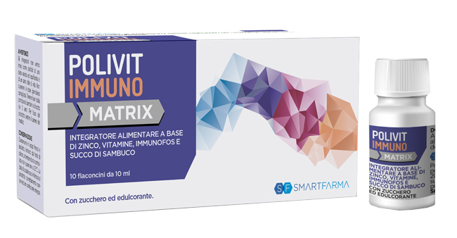 POLIVIT IMMUNO MATRIX 10 FLACONCINI DA 10 ML - goldeneffe.it