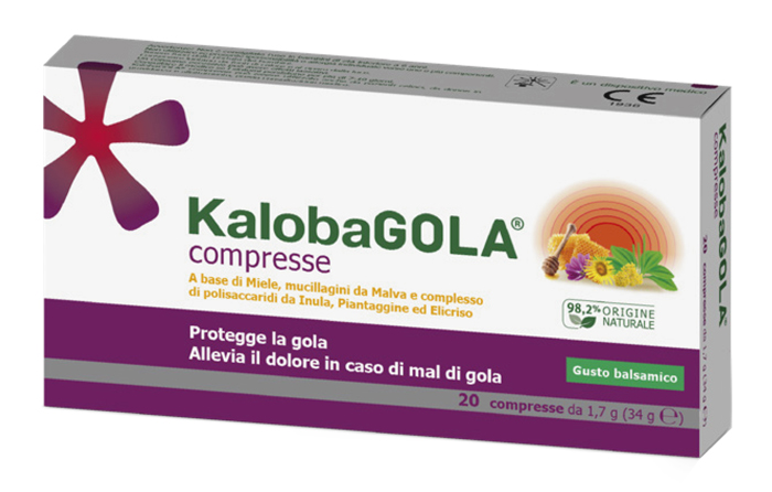 KALOBAGOLA 20 COMPRESSE BALSAMICO - goldeneffe.it