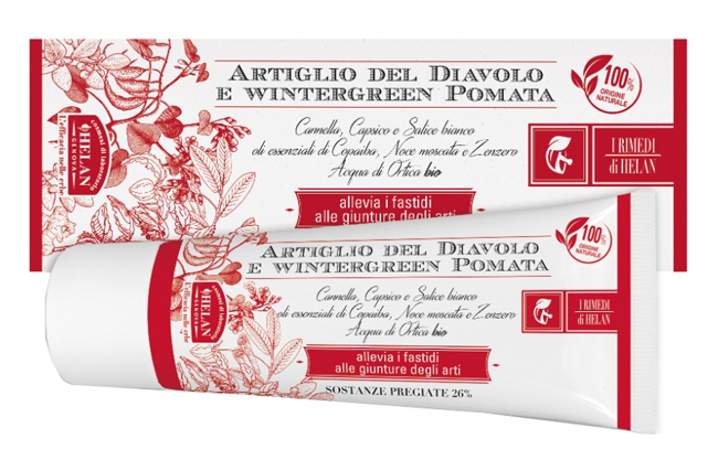 I RIMEDI DI HELAN ARTIGLIO DIAVOLO WINTERGREEN POMATA 75 ML - goldeneffe.it