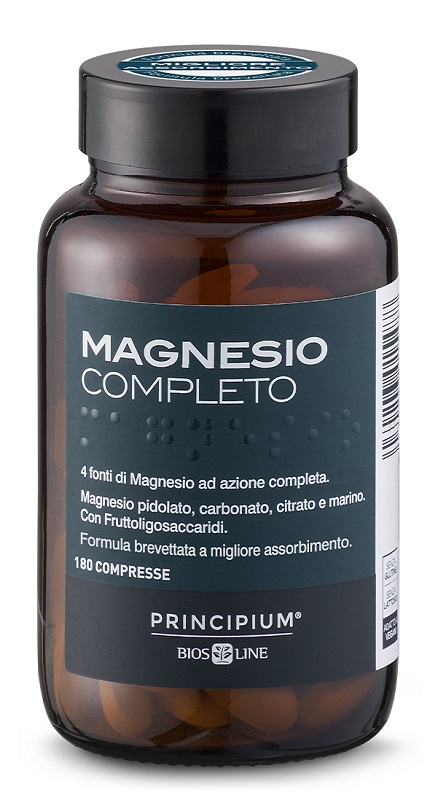 PRINCIPIUM MAGNESIO COMPLETO 180 COMPRESSE - goldeneffe.it