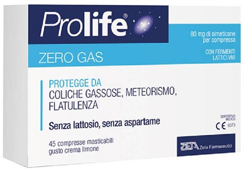 PROLIFE ZEROGAS 45 COMPRESSE - goldeneffe.it