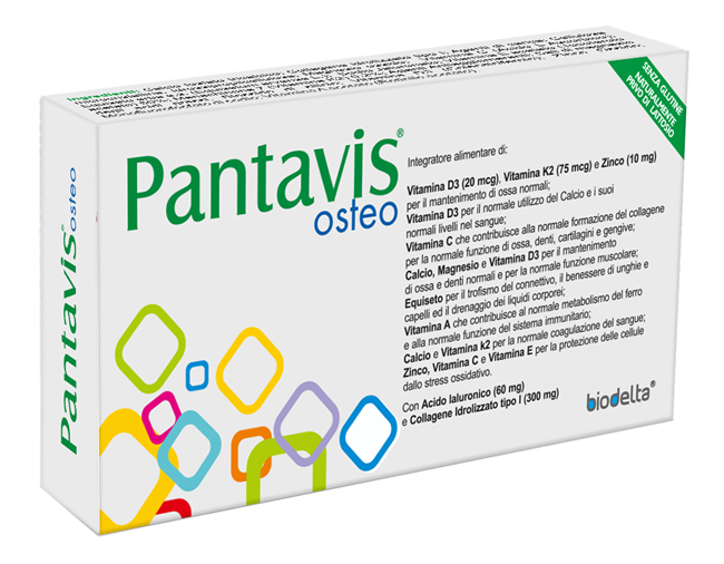 PANTAVIS OSTEO 30 COMPRESSE - goldeneffe.it
