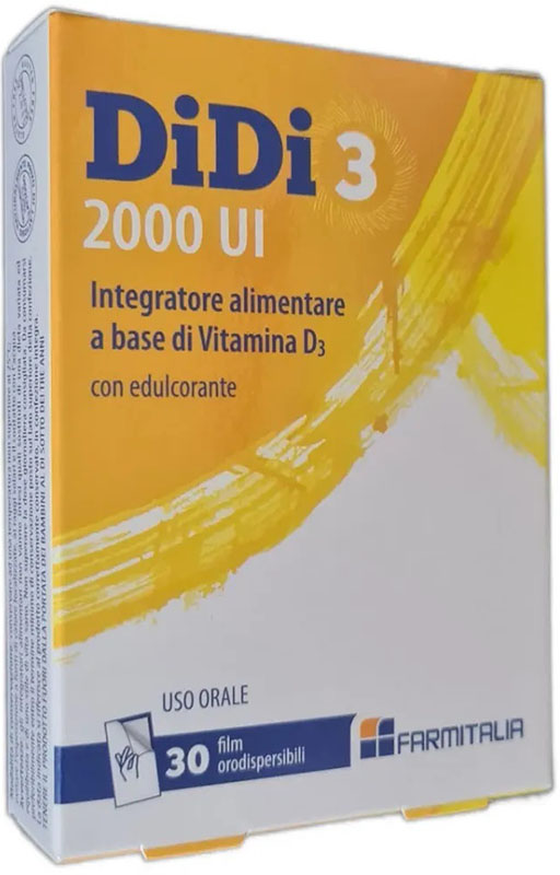 DIDI3 2000 UI 30 FILM ORODISPERSIBILI - goldeneffe.it