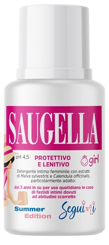 SAUGELLA GIRL PROTETTIVO E LENITIVO DETERGENTE INTIMO 100 ML - goldeneffe.it