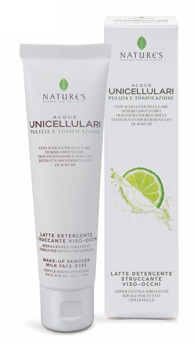 NATURE'S ACQUA CELLULARI LATTE DETERGENTE VISO OCCHI 150 ML - goldeneffe.it