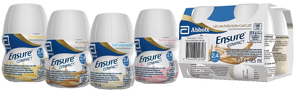 ENSURE COMPACT PROTEIN VANIGLIA 4 X 125 ML - goldeneffe.it