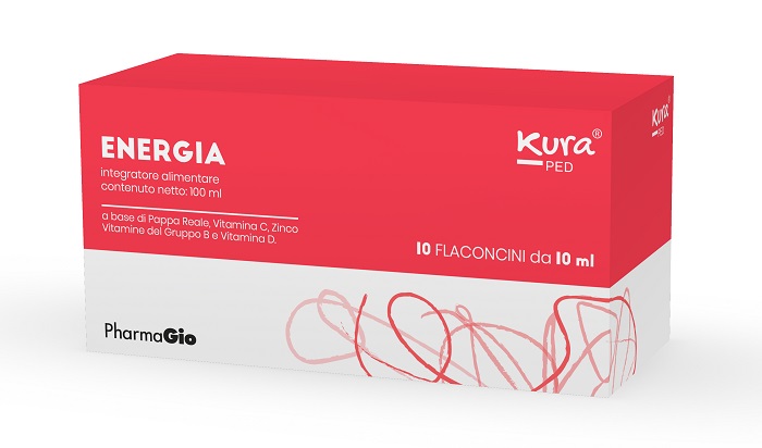 KURA PED ENERGIA 10 FLACONCINI X 10 ML - goldeneffe.it