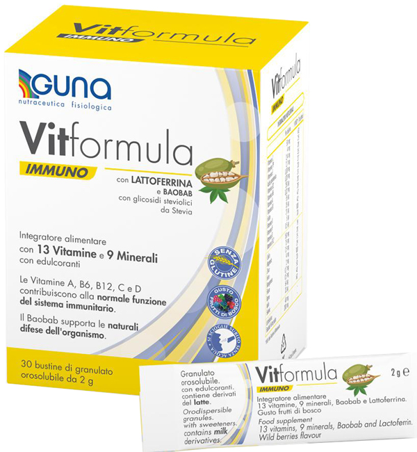 VITFORMULA IMMUNO 30 STICK DA 2 G - goldeneffe.it