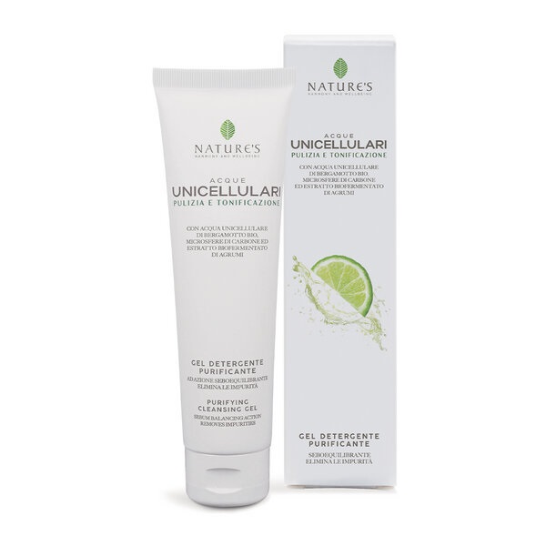 ACQUE UNICELLULARI GEL DETERGENTE PURIFICANTE 150 ML NATURE'S - goldeneffe.it
