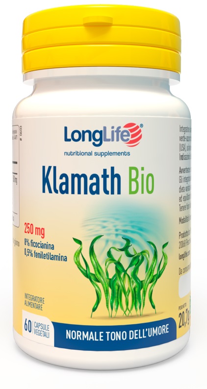LONGLIFE KLAMATH BIO 60 CAPSULE VEGETALI - goldeneffe.it