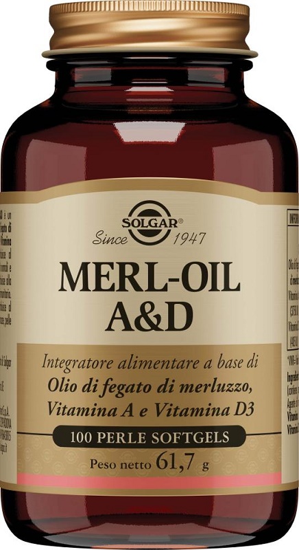 MERL OIL A&D 100 PERLE SOFTGEL - goldeneffe.it
