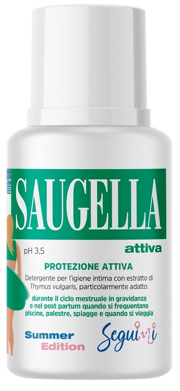 SAUGELLA ATTIVA PH 3,5 PROTEZIONE ATTIVA DETERGENTE IGIENE INTIMA 100 ML - goldeneffe.it