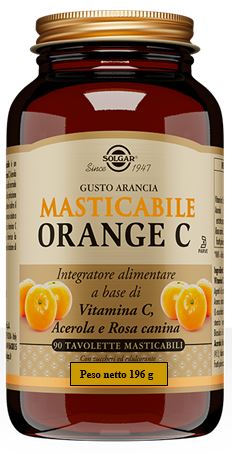 ORANGE C 90 TAVOLETTE MASTICABILI - goldeneffe.it