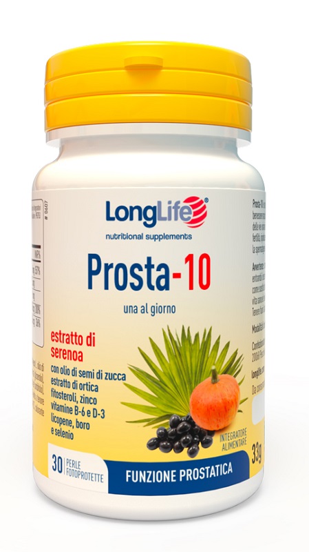 LONGLIFE PROSTA-10 30 PERLE FOTOPROTETTE - goldeneffe.it