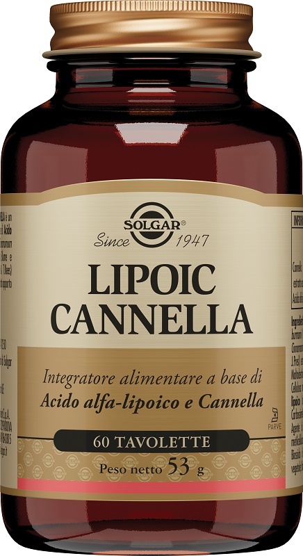 LIPOIC CANNELLA 60 TAVOLETTE - goldeneffe.it
