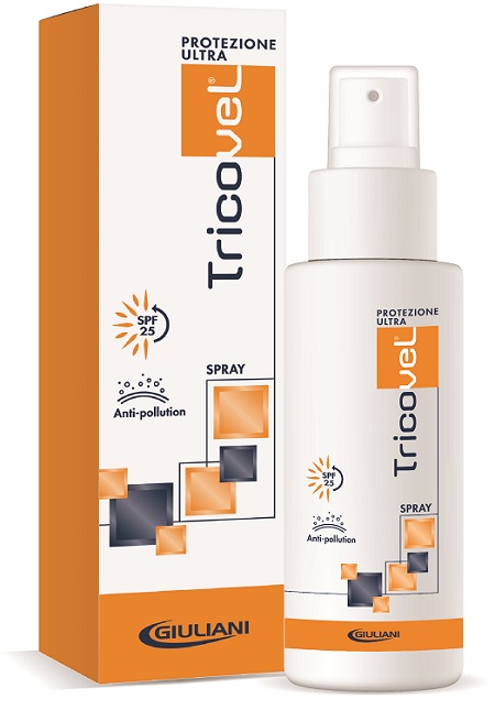 TRICOVEL PROTEZIONE ULTRA SPRAY SPF 25 PER CAPELLI 100 ML - goldeneffe.it