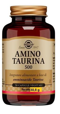 AMINO TAURINA 500 50 CAPSULE VEGETALI - goldeneffe.it