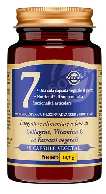 SOLGAR 7 30 CAPSULE VEGETALI - goldeneffe.it