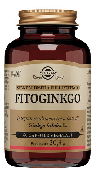 FITOGINKGO 60 CAPSULE VEGETALI - goldeneffe.it