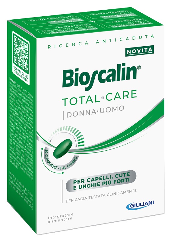 BIOSCALIN TOTAL CARE 30 COMPRESSE - goldeneffe.it
